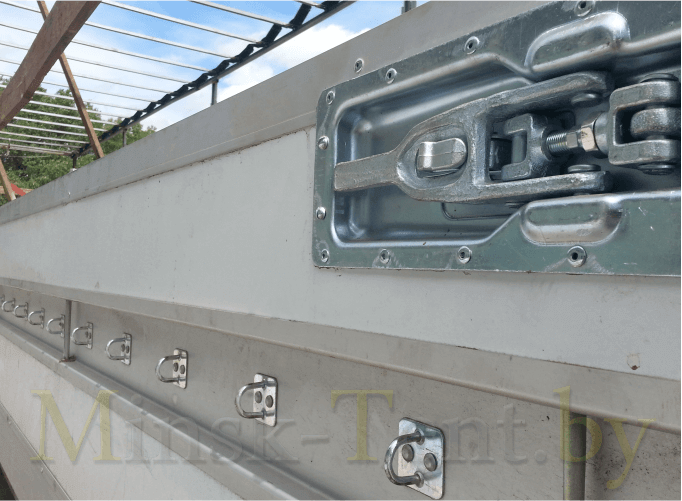 Ремонт тентов замена скоб на бортах